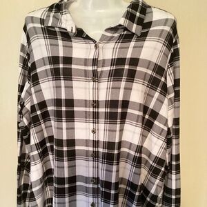 JOLIE & JOY… super soft, snuggly flannel shirt….1X